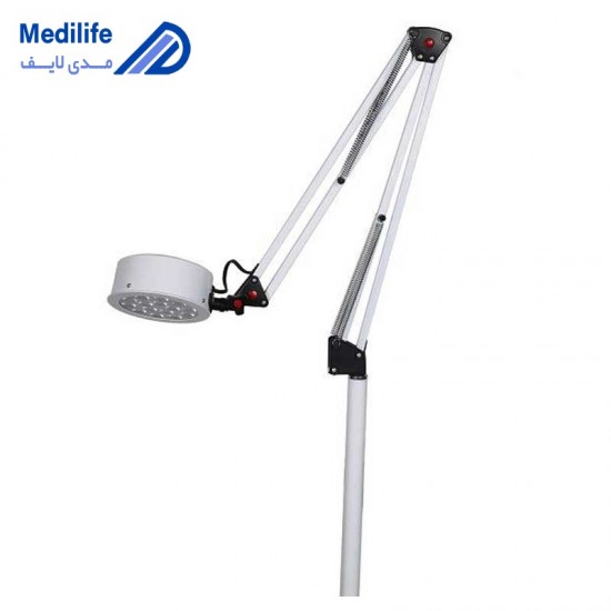 چراغ معاینه سرد ۱۵ وات LED نور سفید پایه ثابت سری متحرک چراغ معاینه سرد ۱۵ وات LED نور سفید پایه ثابت سری متحرک