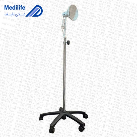 چراغ معاینه ساده مادون قرمز دیمر دار با پایه متحرک چراغ معاینه ساده مادون قرمز دیمر دار با پایه متحرک