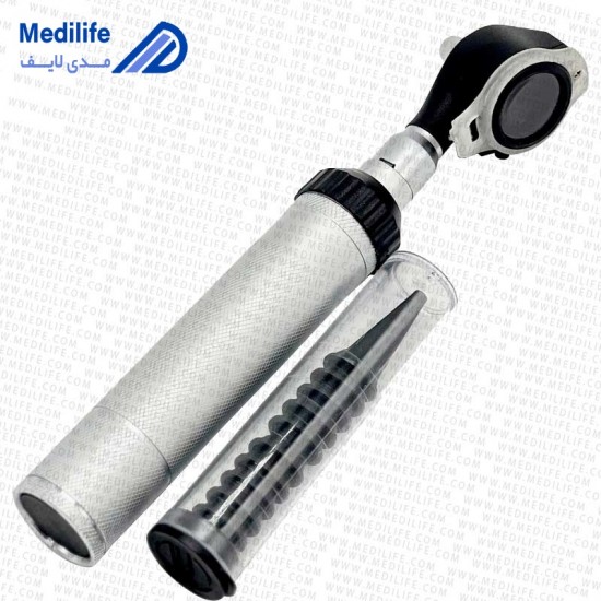 اتوسکوپ دسته فلزی فایبراپتیک اتوسکوپ دسته فلزی فایبراپتیک