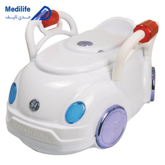 توالت فرنگی آموزشی کودکان طرح ماشین ولکس بیتل سپیده تویز در ۴ رنگ مختلف Volks toilet Sepideh Toys توالت فرنگی آموزشی کودکان طرح ماشین ولکس بیتل سپیده تویز در ۴ رنگ مختلف Volks toilet Sepideh Toys