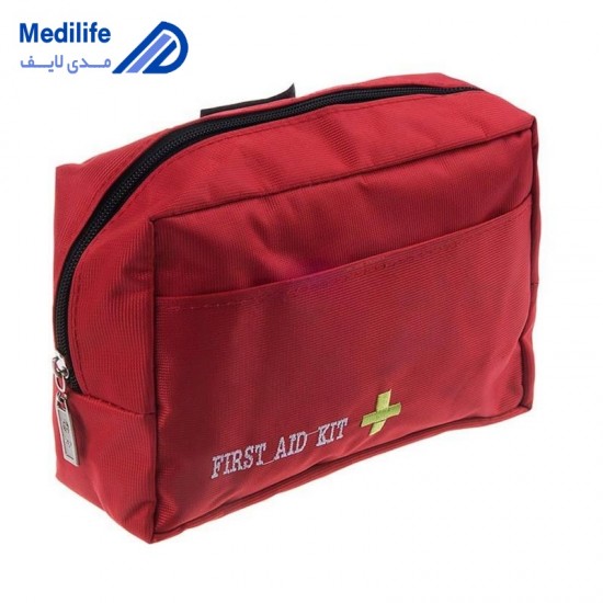 کیف کمک های اولیه کمری کوچک به همراه محتویات کیف کمک های اولیه کمری کوچک به همراه محتویات