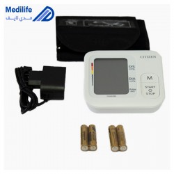 فشارسنج دیجیتال بازویی تمام اتوماتیک سیتیزن - Citizen مدل CH-330 به همراه آداپتور