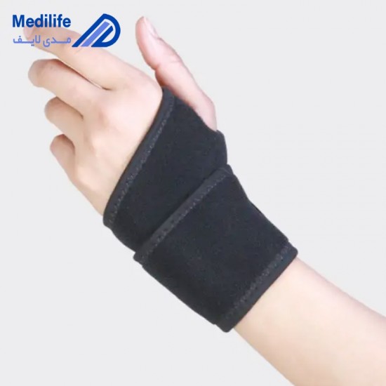مچ بند ورزشی قابل استفاده دو دست طب و صنعت مچ بند ورزشی قابل استفاده دو دست طب و صنعت
