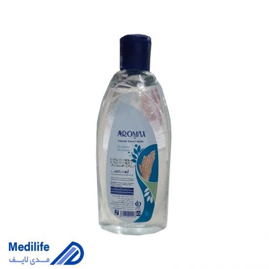 ژل ضدعفونی کننده دست ۳۰۰ میلی لیتری آرومکس Aromax ژل ضدعفونی کننده دست ۳۰۰ میلی لیتری آرومکس Aromax