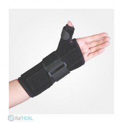 مچ بند آتل دار تک سایز همراه با آتل شست نئوپرن طب و صنعت