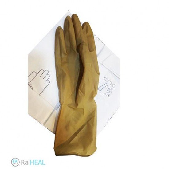 دستکش استریل جراحی ارتوپدی بدون پودر رویال مد