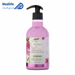 مایع دستشویی کرمی گلاب دیپ سنس 400 ml مایع دستشویی کرمی گلاب دیپ سنس 400 ml