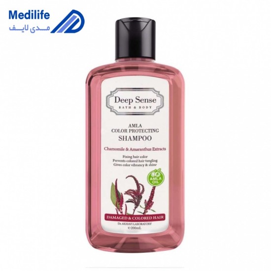 شامپو مخصوص موهای رنگ شده دیپ سنس 200ml شامپو مخصوص موهای رنگ شده دیپ سنس 200ml
